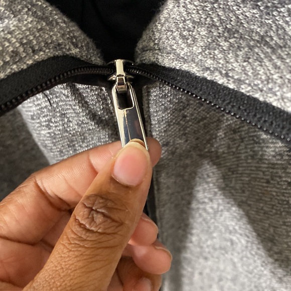 Black and gray jacket with pockets XL - Picture 5 of 8